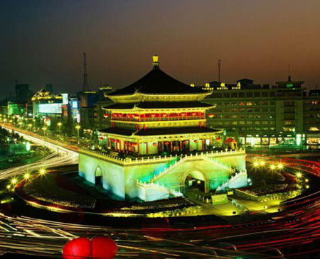 地標建筑夜景照明 地標建筑夜景照明